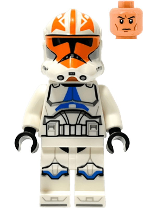 Clone Trooper, 501st Legion, 332nd Company (Phase 2) - Helmet with Holes and Togruta Markings