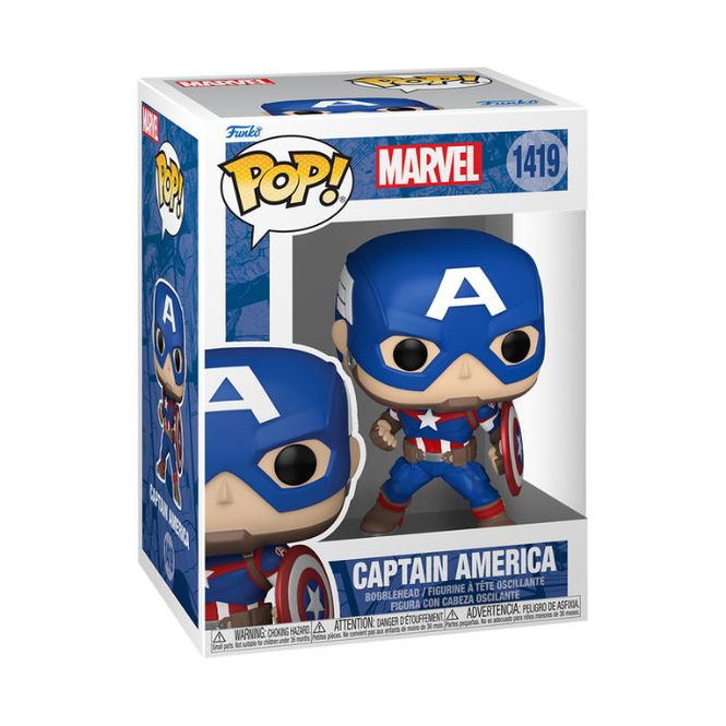 Hovedbilde Funko POP Vinyl Marvel Captain America