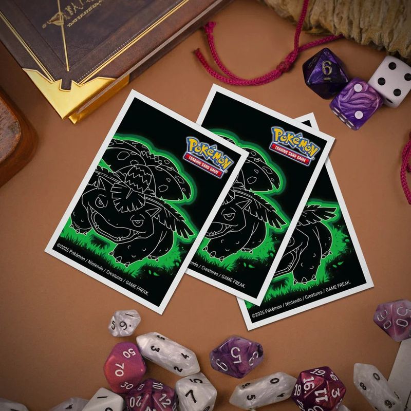 Neon Kanto Venusaur Apex Deck Protector Sleeves (105)