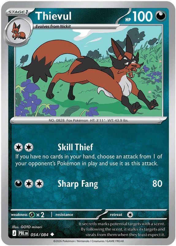 PBL - 054 - Thievul - Reverse Holo