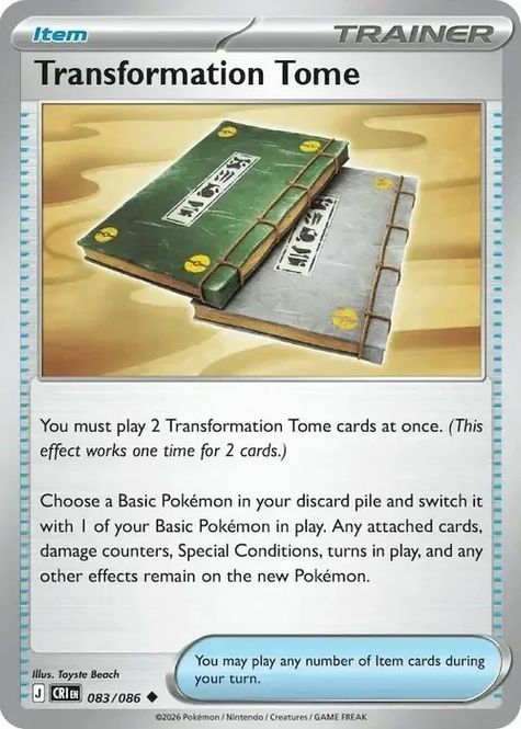 Hovedbilde CRI - 083 - Transformation Tome - Reverse Holo